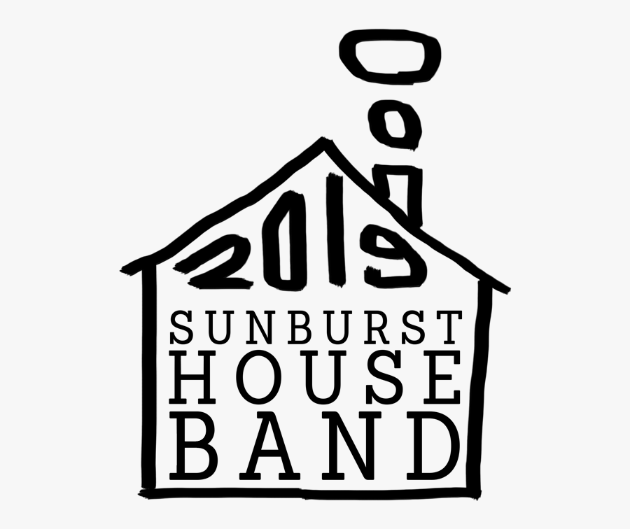 House Band Logo, Transparent Clipart