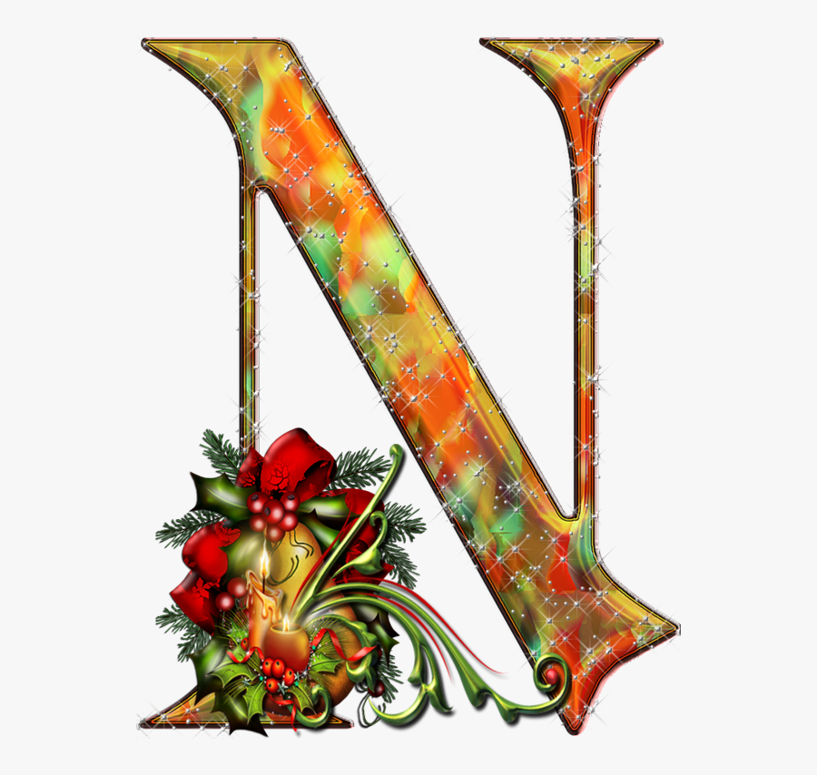Alphabet De Noel 18 11 2015 Christmas Alphabet, Net - Alphabet De Noel 18 11 Letter, Transparent Clipart