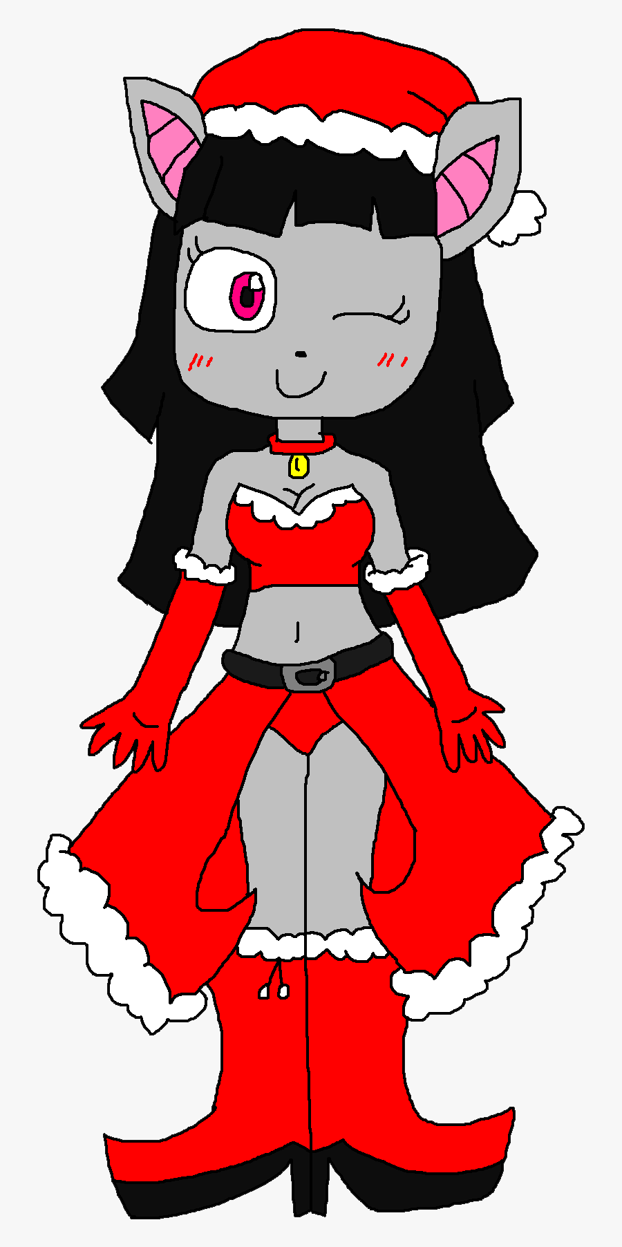 Teamlpsandacnl Merry Christmas Lady Malsteen 2015 By - Cartoon, Transparent Clipart