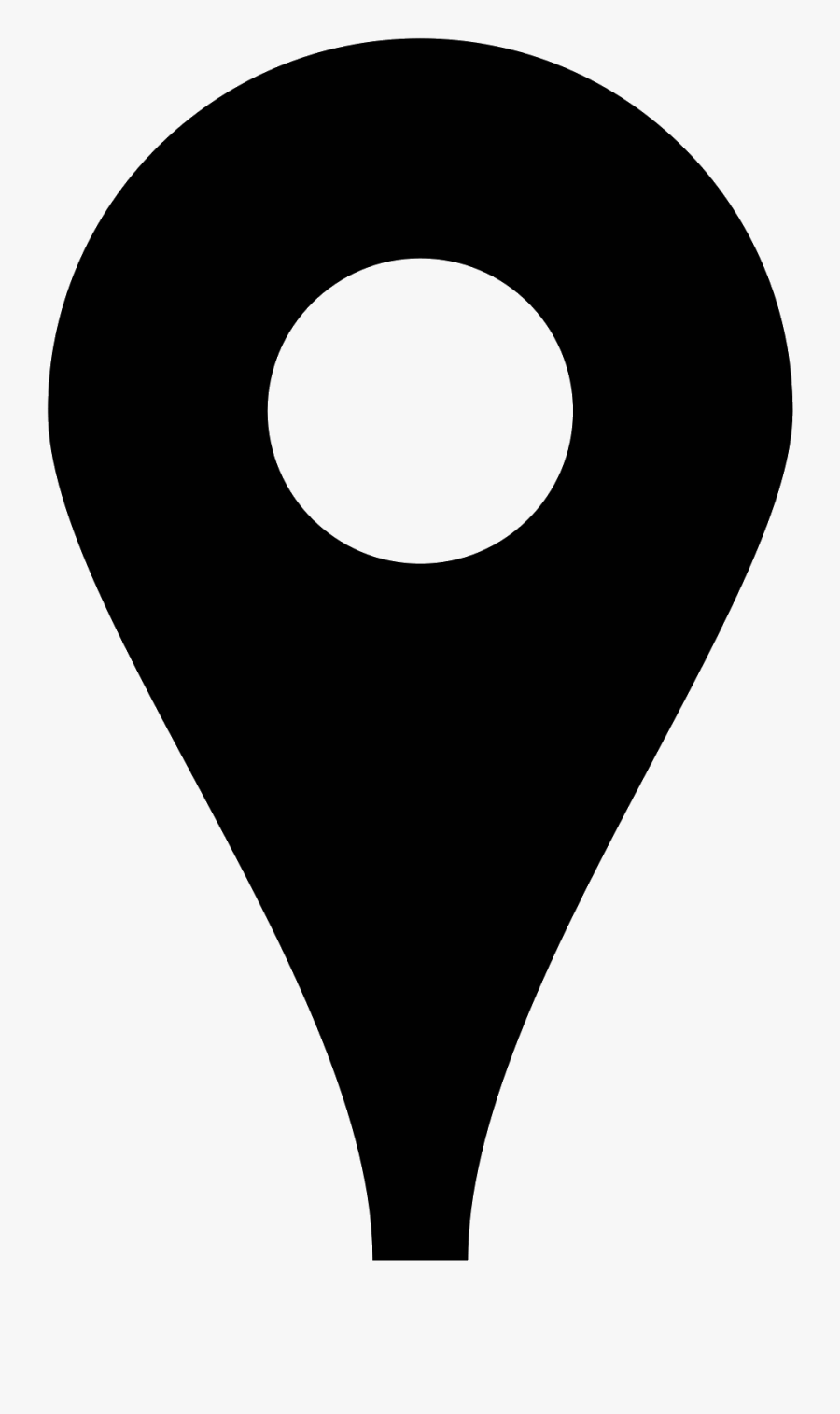 Marker Icon Free Address Vector - Address Logo Png Black, Transparent Clipart