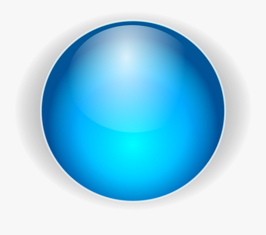 Onlinelabels Clip Art Bullets - Blue Bullet Point Png, Transparent Clipart