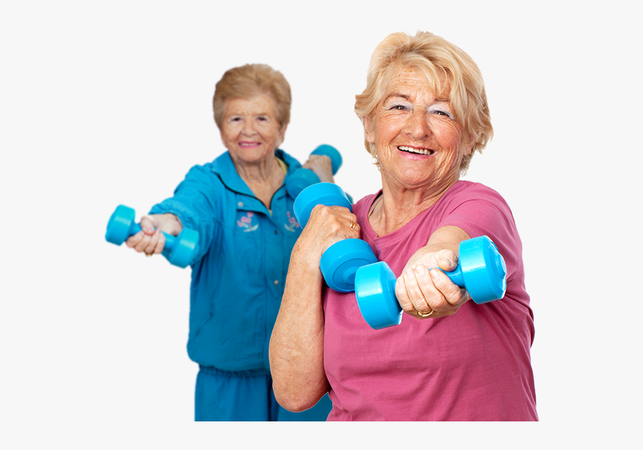 Old People Exercise Transparent, Transparent Clipart