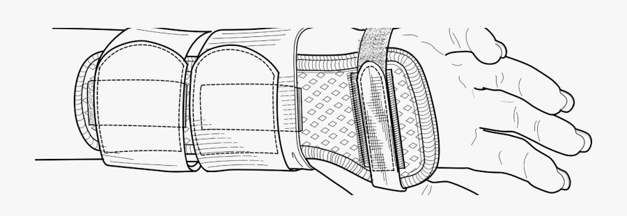 Wrist Splint, Transparent Clipart