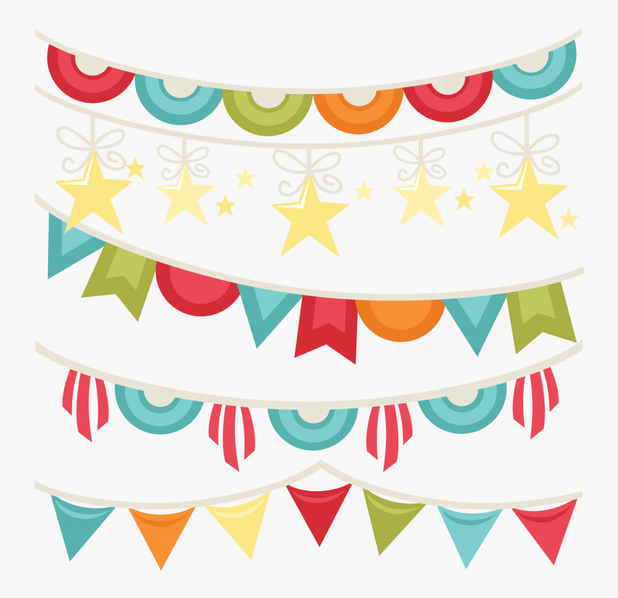 Banner Svg Fancy - Miss Kate's Cuttables Banner, Transparent Clipart
