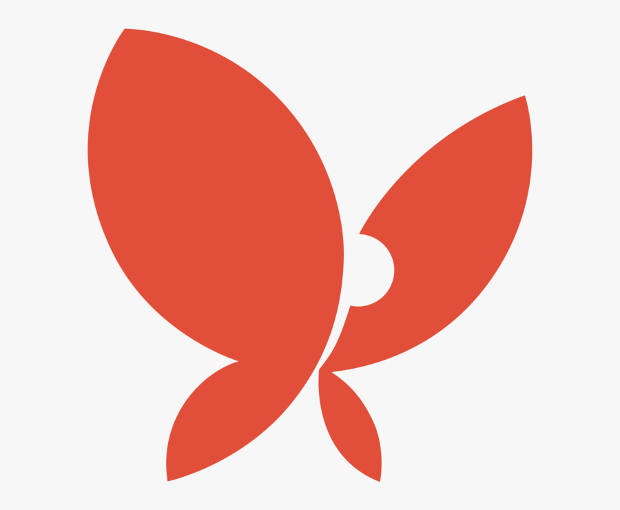 Red,logo,leaf,clip Art,graphics,butterfly - Portable Network Graphics, Transparent Clipart