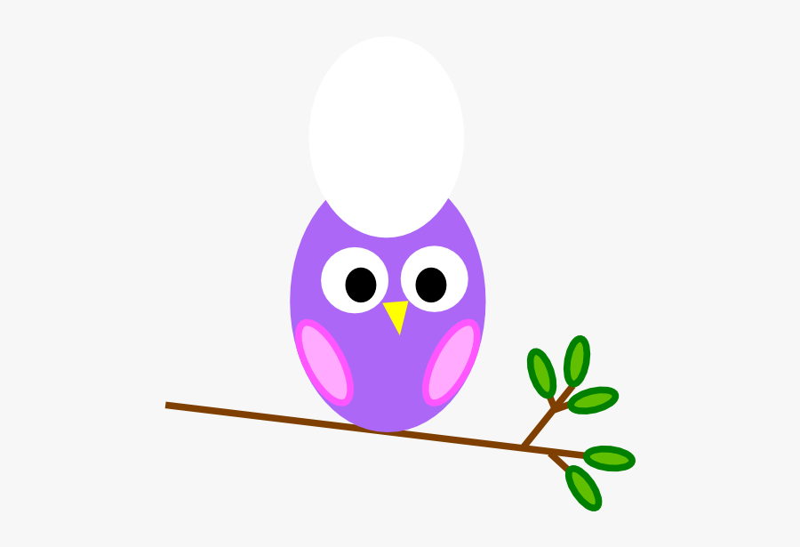 Purple Owl Clip Art At Clker - Happy 1st Birthday Kylie, Transparent Clipart