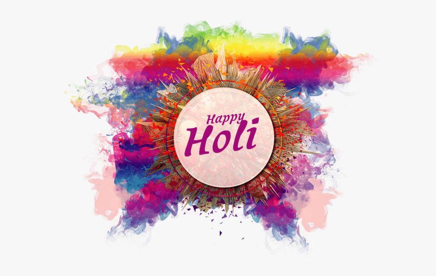 Happy Holi Png Image Free Download Searchpng - Happy Holi Logo Png, Transparent Clipart