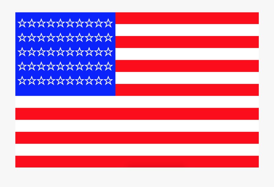 Clip Art American Flag Calculator - American Flag For Photoshop, Transparent Clipart