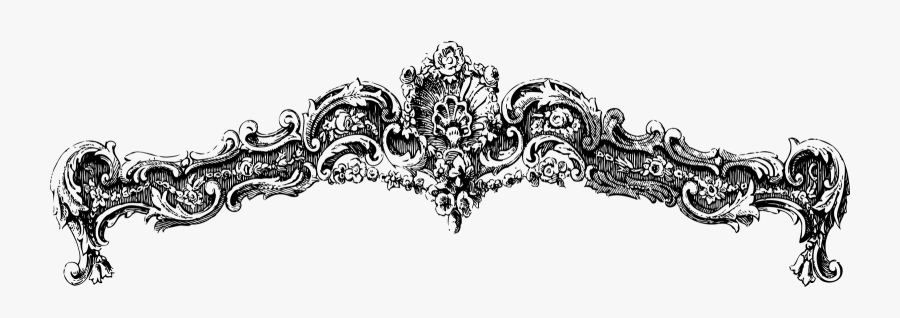 Transparent Vintage Baroque Png, Transparent Clipart