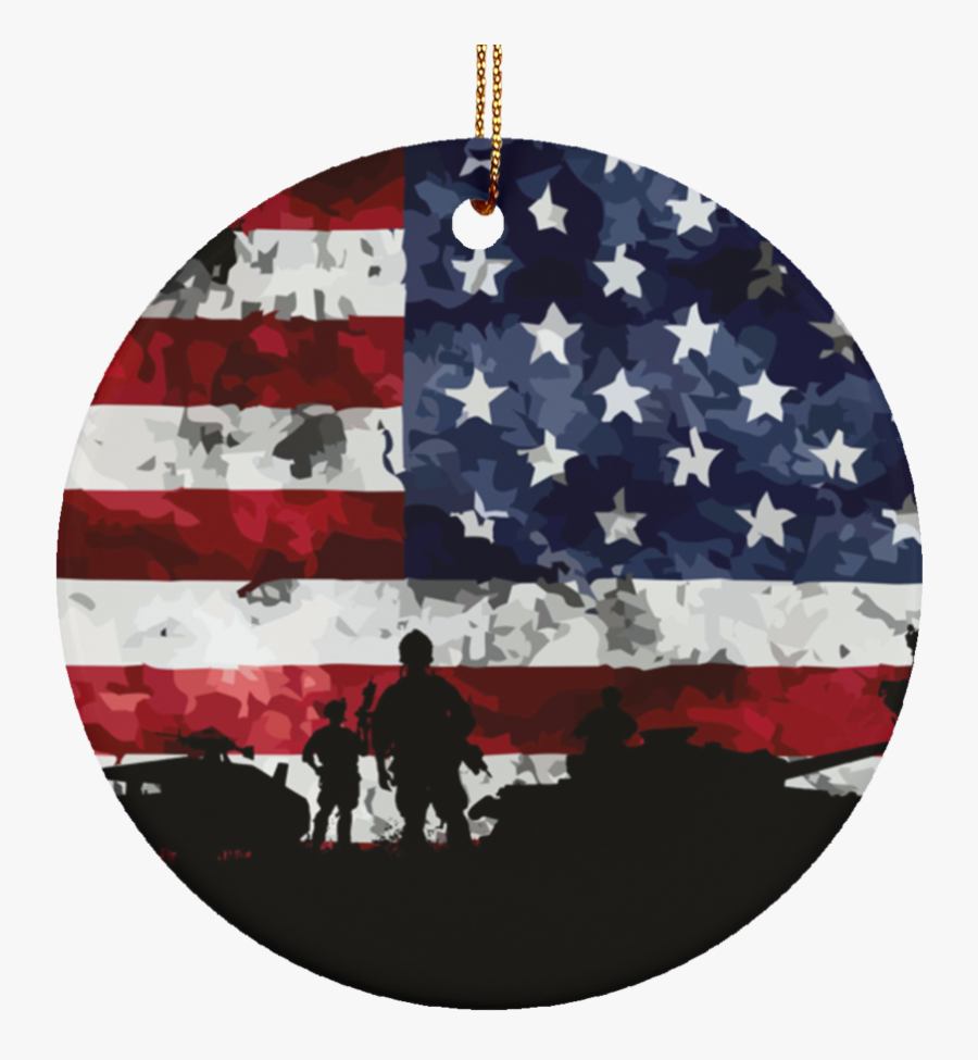 Army Usmc Veterans Soldier Police Fallen Inspired Custom - Flag Of The United States, Transparent Clipart