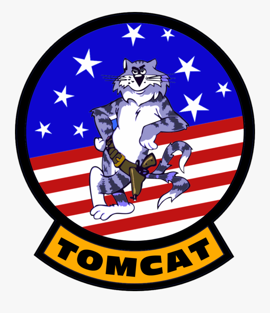 F14 Tomcat Logo, Transparent Clipart