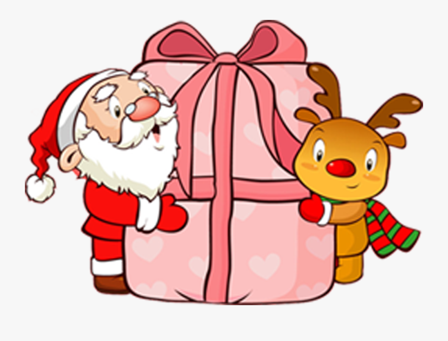 Party Clipart Santa Claus - การ์ด วัน ปี ใหม่ สวย, Transparent Clipart