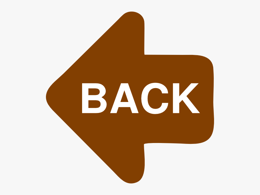 Back Button Icon Brown, Transparent Clipart