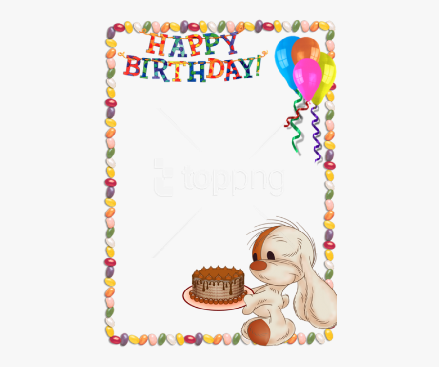 Kids Birthday Background Png - Birthday Images For Editing, Transparent Clipart
