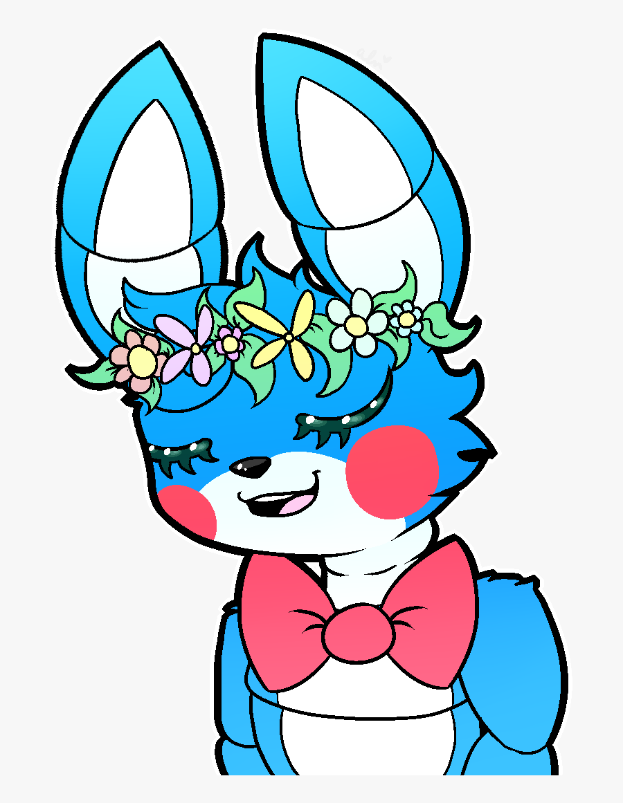 Toy Bonnie Flower Crown Clipart , Png Download - Toy Bonnie Girl Art, Transparent Clipart