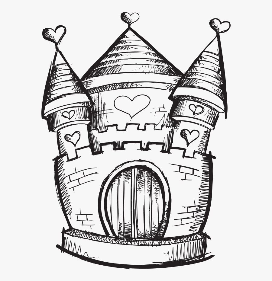 Princess Birthday Clip Art Black And White, Transparent Clipart