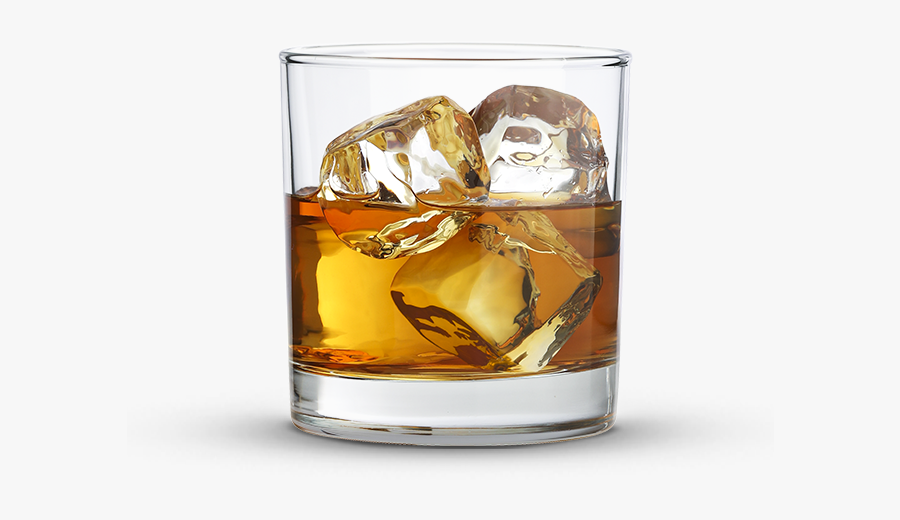 Rocks - Transparent Background Glass Of Whiskey, Transparent Clipart