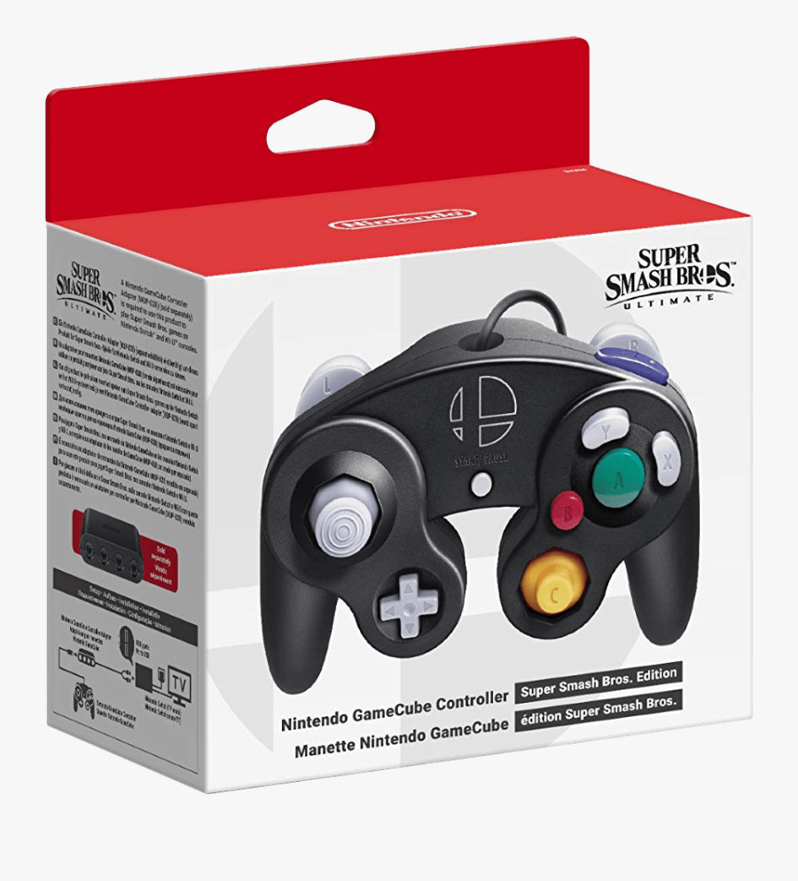 Gamecube Transparent Nes - Nintendo Switch Gamecube Controller, Transparent Clipart