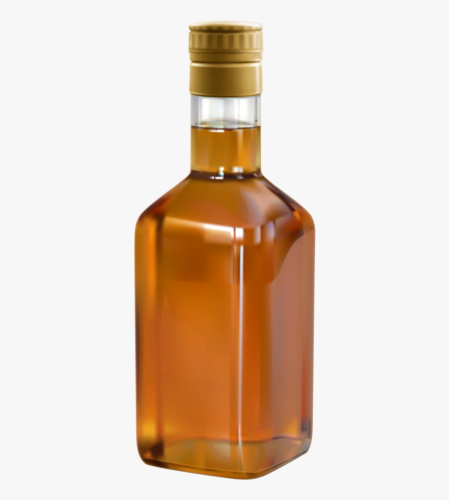Transparent Whiskey Bottle Png, Transparent Clipart
