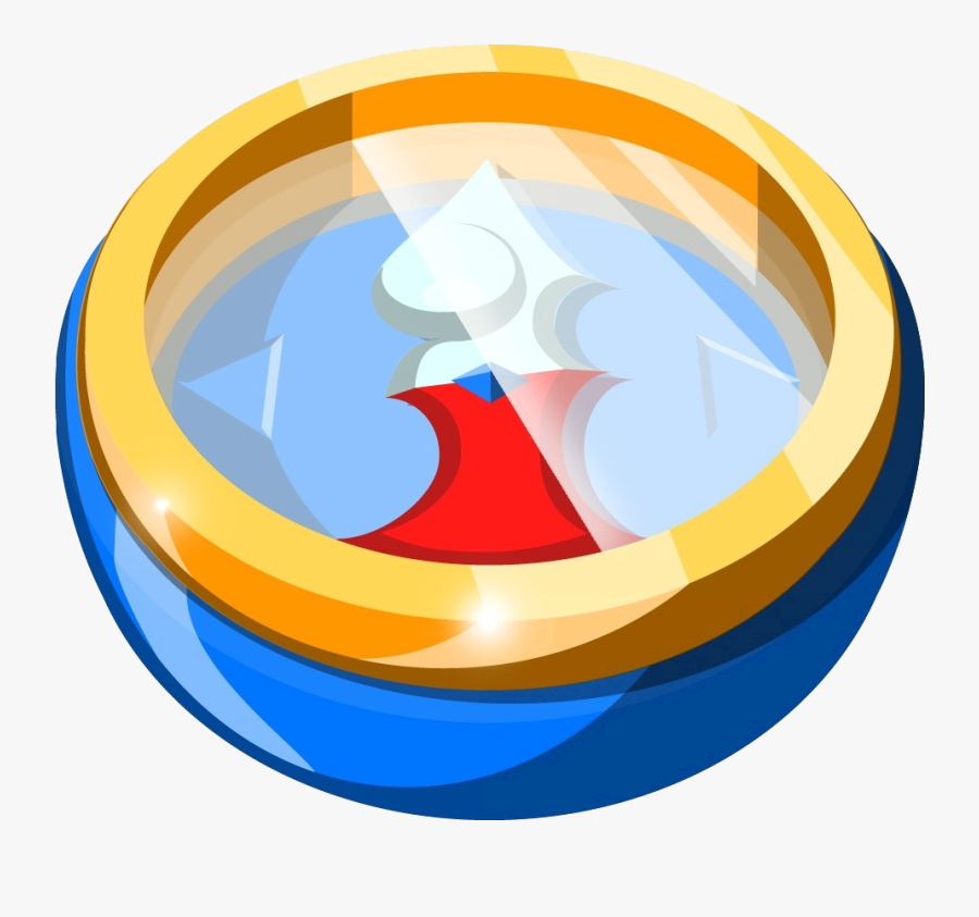Zeldapedia - Zelda Wind Waker Compass, Transparent Clipart