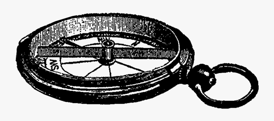 Pocket Compass No Lid1 - Illustration, Transparent Clipart