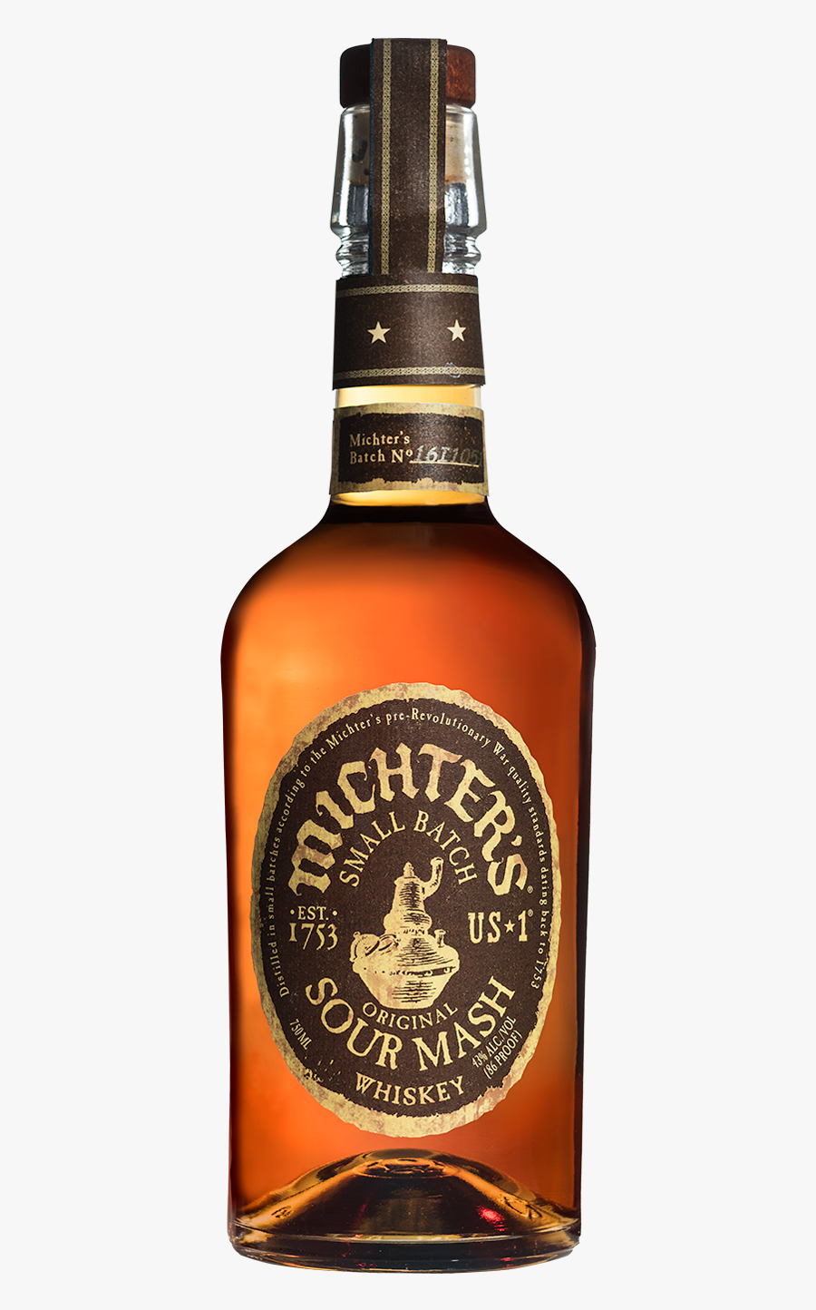 Michter's Toasted Sour Mash, Transparent Clipart