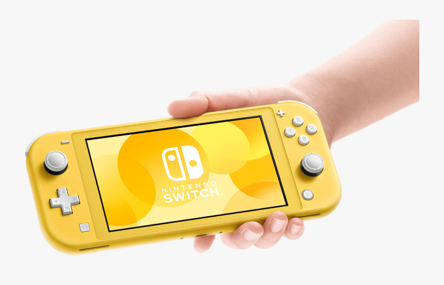 Nswitchliteyellow~2 - Nouvelle Nintendo Switch Lite, Transparent Clipart