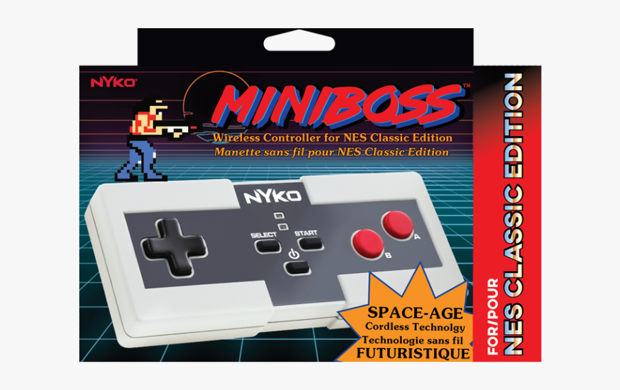 Nes Classic Edition Png - Nyko Wireless Nes Controller, Transparent Clipart