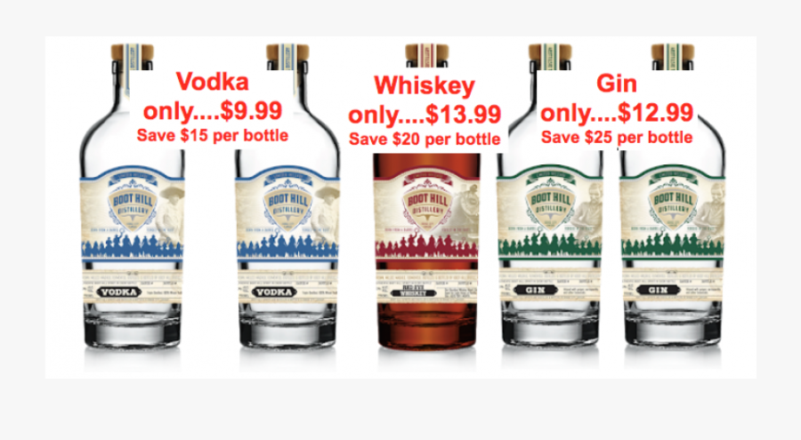 Boot Hill Sale - Glass Bottle, Transparent Clipart