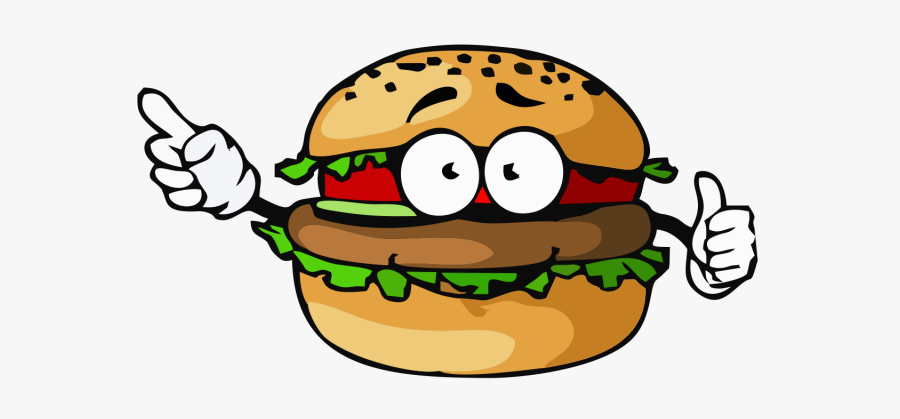 Vector Hamburger Junk Food - Hamburger And Hotdog Clipart, Transparent Clipart