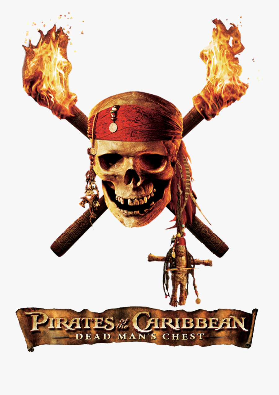Pirates Of The Caribbean Vector Clipart - Pirates Of Caribbean Skull, Transparent Clipart
