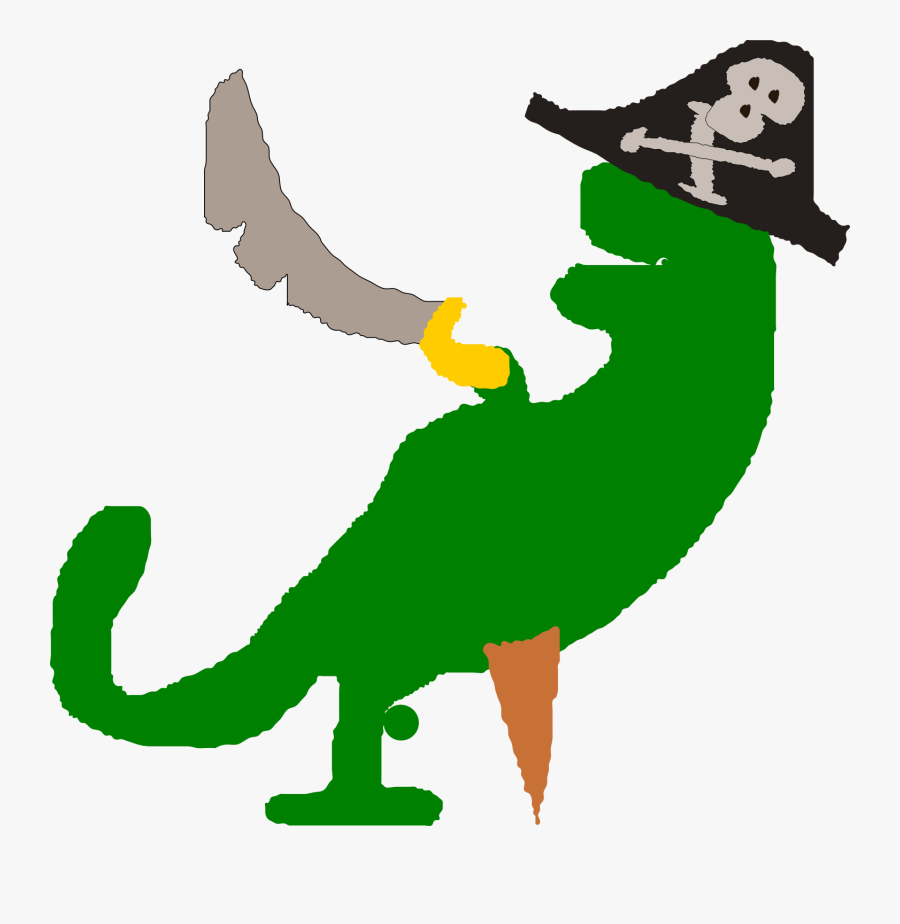 Pirates Clipart Dinosaur - Pirate Dinosaur Clipart, Transparent Clipart