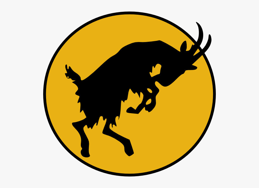 Goat Sun Clip Art - Billy Goat Silhouette, Transparent Clipart
