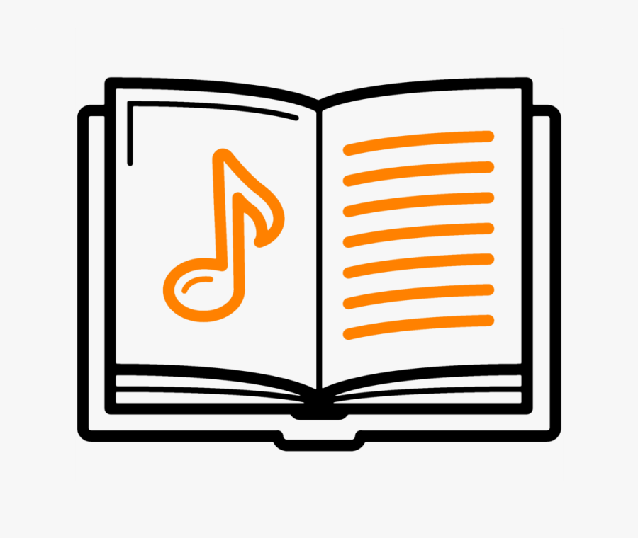 Music Book Icon Colour - Music Book Clipart, Transparent Clipart
