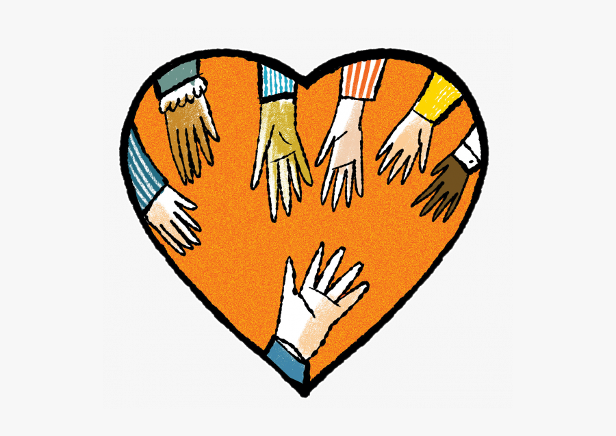 An Illustration Of A Group Of Hands Reaching Out Toward, Transparent Clipart