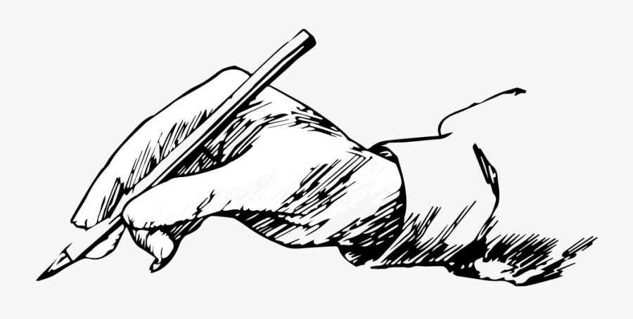 Writing Hand Png Download - Writing Hand Clipart Transparent , Free
