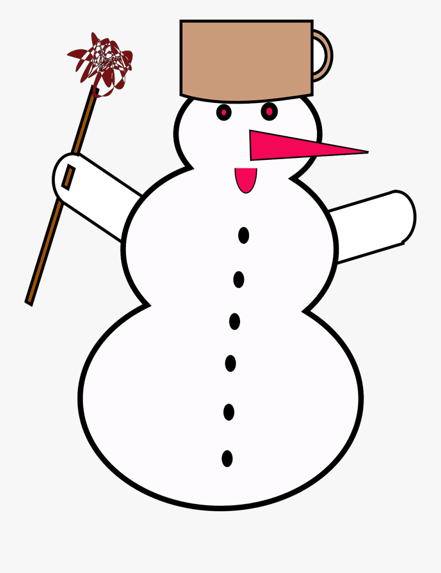 Snowman1 - Clip Art, Transparent Clipart
