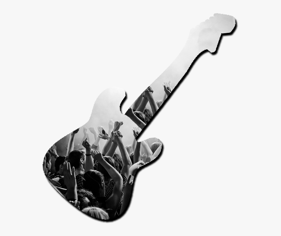 Electric Guitar, Transparent Clipart