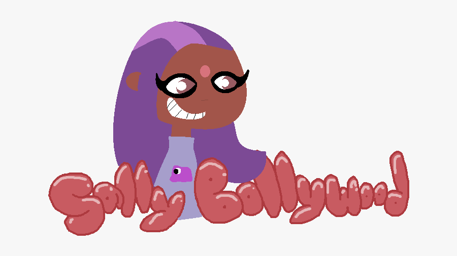 Sally Bollywood By Of - Cartoon, Transparent Clipart