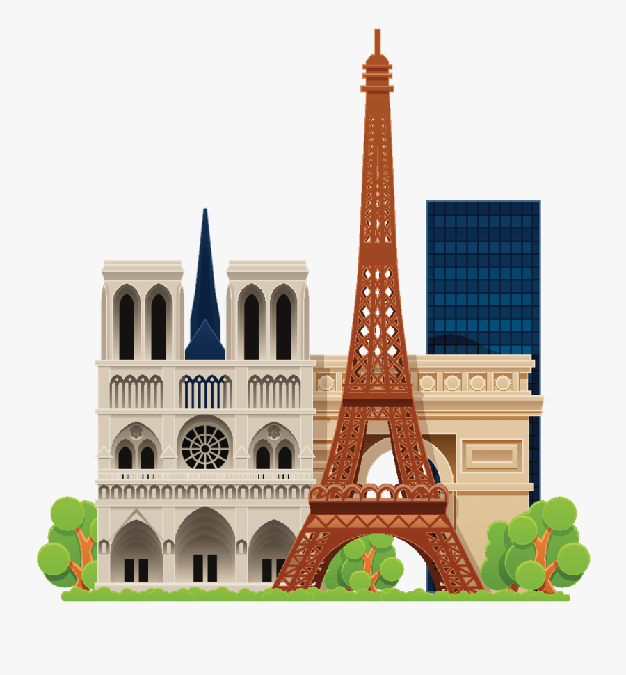 Paris, Transparent Clipart