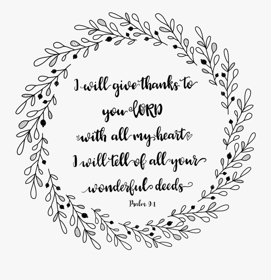 Give Thanks Today And Every Day Give Thanks- - Calligraphy, Transparent Clipart