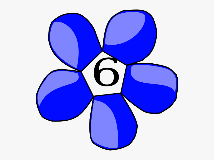 Flower Clip Art At Clker - Flower Clip Art, Transparent Clipart
