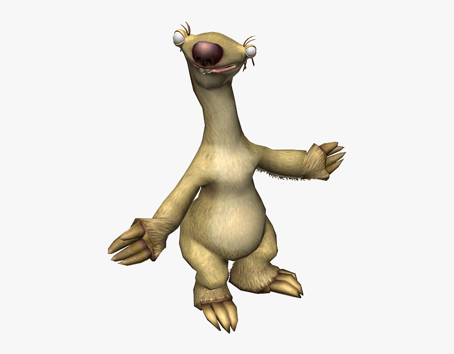 Sid The Sloth Png - Ice Age Png Sid, Transparent Clipart