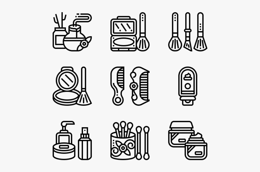 Beauty - Resource Icon Png White, Transparent Clipart