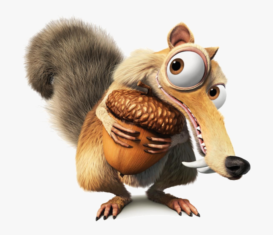 Ice Age Squirrel Png - Scrat Ice Age, Transparent Clipart
