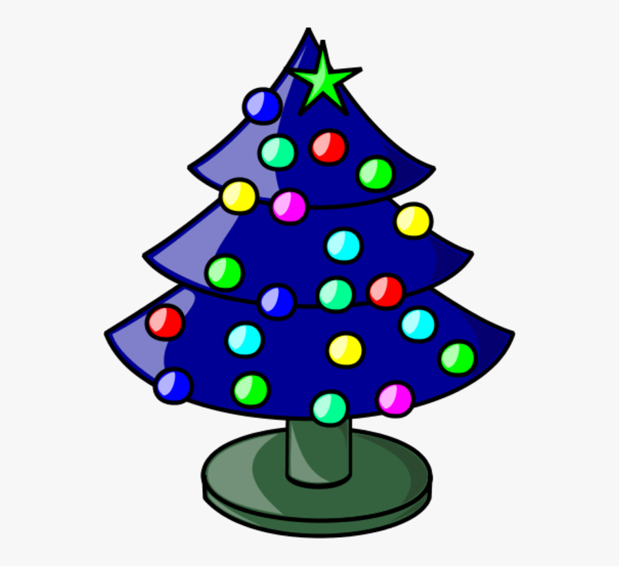 Transparent Christmas Tree Vector Png - Mini Christmas Tree Cartoon, Transparent Clipart