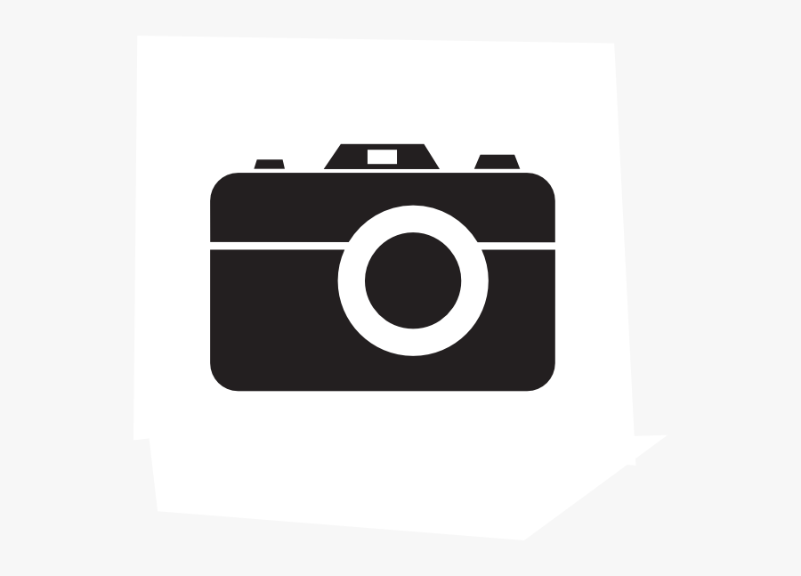 Camera Image Black And White, Transparent Clipart