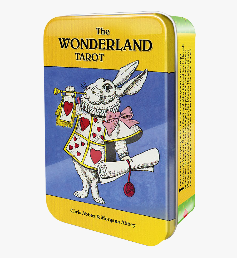 The Wonderland Tarot In A Tin - Alice Wonderland Tarot Tin, Transparent Clipart