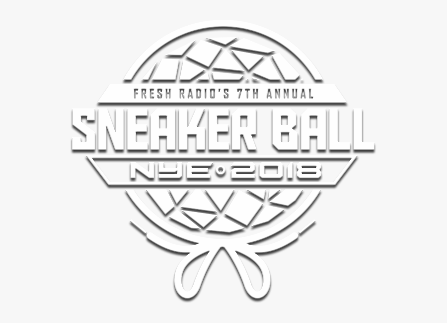 White Logo With Drop Shadow - Emblem, Transparent Clipart
