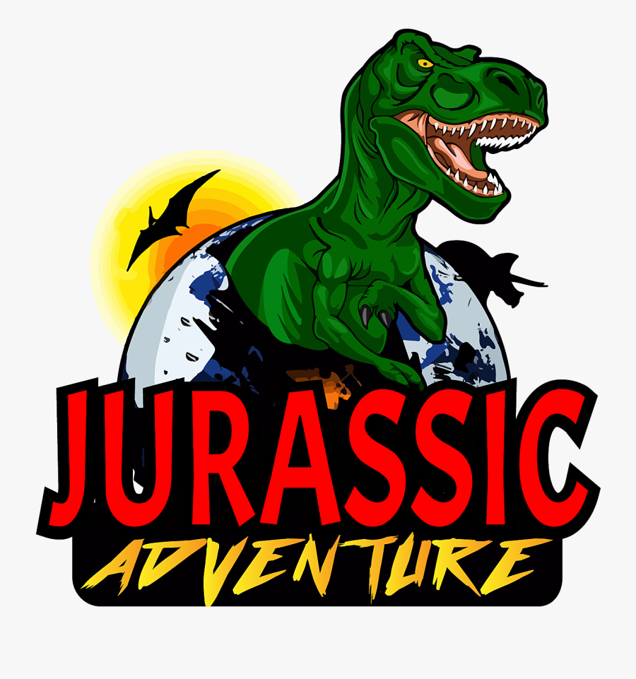 Jurassic Adventure Logo New, Transparent Clipart